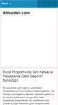 Mobile Screenshot of iktisaden.com